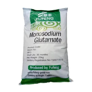 Boa qualidade MSG alta pureza branco translúcido glutamato monossódico E621