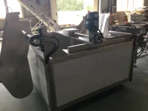 Tca Fabriek Leverancier Pinda Voedingsmiddelen Koekenpan Automatische Batch Friteuse Machine