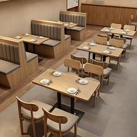 Kommerzielle Esstisch-Stuhl-Kombination, Café-Sitzgruppe, Restaurantmöbel für Bistro, Teehaus & Imbiss