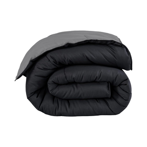 Siêu mềm cao cấp xuống thay thế <span class=keywords><strong>Comforter</strong></span> đảo ngược màu đen/màu xám tất cả các mùa ấm áp - Product Image 1