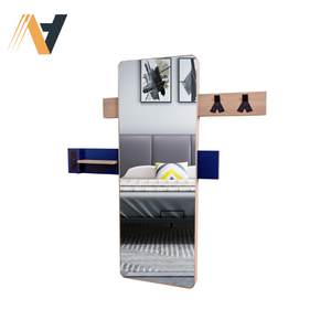 Vente en gros de meubles modernes 5 étoiles en bois pour chambre à coucher d'hôtel, ensemble complet pour maison, appartement, villa, lits jumeaux, reine King Size - Product Image 5