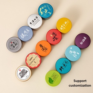 Rts Giáng Sinh Vòng Lọ 54 * H39mm 50Ml Nhỏ Mini Rỗng Hộp Thiếc Có Nắp Đậy Sơn Tin Có Thể Cho Thực Phẩm Nến - Product Image 6