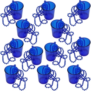 Paquete de vasos de chupito con cuentas y vasos de plástico tipo collar, recuerdos para fiestas, despedidas de <span class=keywords><strong>soltera</strong></span>, cumpleaños y bodas, más vendidos - Product Image 4