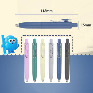 Stylo Gel Couleur Macaron Mini Personnalisé 12cm, Type Pression, Écriture Fluide, Design Élégant, Stylo de Poche, Cadeau d'Affaires pour Étudiants, Papeterie - Product Image 6