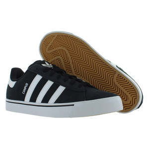 Scarpe da uomo Adidas Campus Vulc Colore: Nero/ Bianco 100% autentiche - Product Image 5