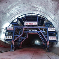 Nouvelle Arrivée Chariot de pose et de suspension de membranes hydraulique automoteur pour tunnels, en acier Q235