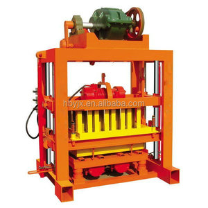 Máquinas de Fabricación Pequeñas <span class=keywords><strong>para</strong></span> Trabajar <span class=keywords><strong>en</strong></span> <span class=keywords><strong>Casa</strong></span>, Máquina Manual <span class=keywords><strong>para</strong></span> <span class=keywords><strong>Hacer</strong></span> Ladrillos de Enclavamiento QT4-40, Precio - Product Image 6