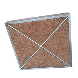 맞춤형 사이즈 G3 효율 헤파 에어 필터 코코넛 섬유 기본 합성 패널 필터 신제품 - Product Image 5