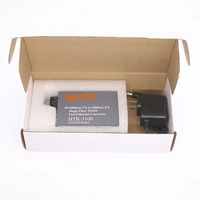 Convertisseur de média fibre optique haute performance 10/100M monomode 25KM avec port SC et transceiver optique RJ45 Ethernet