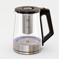 Bouilloire Électrique Chauffage Rapide Style Moyen-Oriental Persan Iranien Russe Arabe Turc, Samovar Électrique Sans Fil Pour Thé