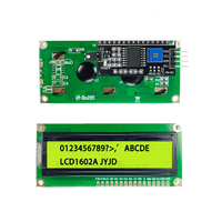 Layar TFT 1602A 5V Biru Kuning-hijau dengan IIC/I2C Kode Putih Blacklight 16x2 Modul Monitor TFT LCD1602 LCD1602A