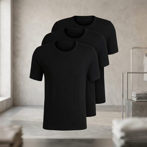เสื้อยืดเจอร์ซีย์ผู้ชาย A6402 ผ้าฝ้าย 100% น้ำหนัก 200 กรัม คอกลม ทรงปกติ เป็นมิตรกับสิ่งแวดล้อม พิมพ์ลายแบบรีดร้อน ดีไซน์เรียบ - Product Image 3