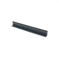 Goulotte de câblage en PVC en forme de L, brillante, avec support adhésif, pour sol, décorative, écologique et durable