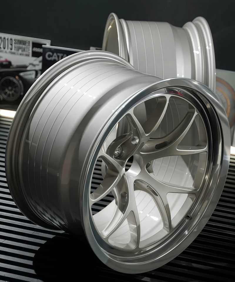 BJXL 2 Piece Forged Wheel 5x114.3 5x120 5x112 Car Alloy Forged Custom ...