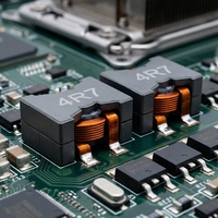 Inducteur de puissance à noyau de ferrite PQ3220, bobine CMS blindée magnétiquement avec fil de cuivre plat, 80A pour serveurs, VRM, pilotes IA et LED