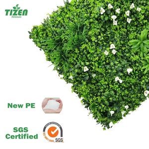 <span class=keywords><strong>Tizen</strong></span> แผ่นพุ่มไม้พลาสติกแบบ OEM/ODM,แผงถนนหนทางสำหรับแต่งสวนสีเขียวของตกแต่งบ้านผนังหญ้าเทียม - Product Image 3