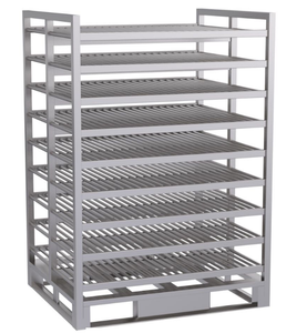 Carrello Porta-Carichi in Acciaio Inox 304 Premium per Uso Intensivo, Lunga Durata per Manipolazione Igienica della Carne in Macellerie e Ambienti Freddi - Product Image 5