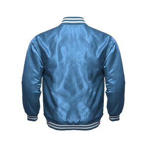 Lightweight Highest Quality With Own Logo Premium Product Best Supplier Adult Vintage Satin <b>Jackets</b> For Sale - Product Image 2