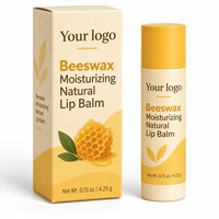 Baume à lèvres hydratant professionnel de qualité supérieure, naturel, doux, efficace, avancé, riche et quotidien, à la cire d'abeille, personnalisable OEM, pour le lancement et la promotion