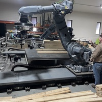 Robot industriel 6640 205/2.75 Irb6640205275 avec contrôleur Irc5 pour PLC, neuf, en stock, garantie d'un an.