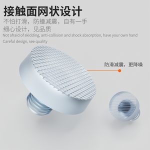 Furniture <b>Pads</b> Transparent Silicone Glide Silent Non Slip <b>Chair</b> Desk Feet Protector - Product Image 4