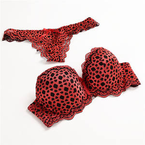 Cikini delle donne più il formato <span class=keywords><strong>senza</strong></span> bretelle alla moda hot fancy bra <span class=keywords><strong>e</strong></span> panty set <span class=keywords><strong>reggiseno</strong></span> invisibile - Product Image 4