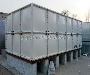 Fiberglass FRP GRP panel water tank plastic 50000 litre square water tank 5000l