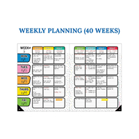 Vente en gros Eco A4/a5/b5 Happy Planner Journal guidé classique Agenda papier personnalisable Cahier à spirale Logo de bricolage