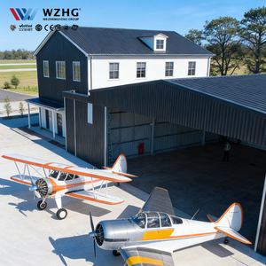 Atelier aéronautique en acier Q235/Q355 sans colonnes pour projets de construction fiables - Product Image 1