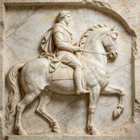 Relief de cavalier en marbre blanc de qualité supérieure, sculpture murale artisanale de style grec ancien pour intérieur de luxe
