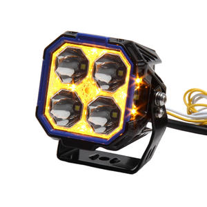 Phare de travail LED bicolore 3 pouces 24W 2131LM étanche IP67 pour camion tout-terrain, SUV, 4x4 - Product Image 2