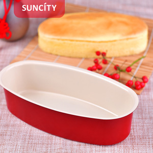 Suncity Oval Cheesecake Mold Non Stick Baking Pan For Cake And Pudding 20 Per Box - Product Image 4