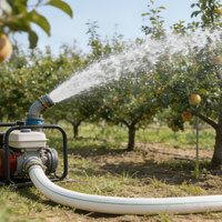 Tuyau plat agricole PE haute performance LYPLAST noir de 3/4 po de diamètre pour l'irrigation à grande échelle des exploitations agricoles – Transfert d'eau efficace