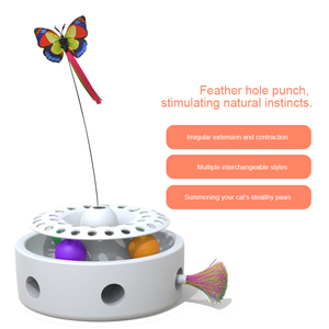 New Factory Price ODM&OEM Luxury Smart Automatic Three-in-One Pet Teaser <b>Ball</b> Interactive Multifunction - Product Image 5