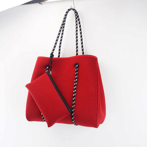 Borse a Mano di Alta Qualità per Donne, Borsa in Neoprene Traforato, Borsa alla Moda Femminile - Product Image 4