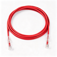 Cable LAN UTP Cat7 Cat8 de Grado Comercial con Aislamiento Reforzado para Conexiones Ininterrumpidas en Switches de Red de Oficina