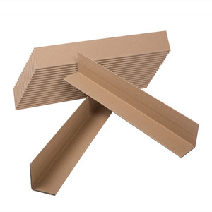 <strong>Corner</strong> <strong>Protector</strong> Pallet Edge Rapping Paper <strong>Corner</strong> L-Shape Cardboard <strong>Protector</strong> for Packaging and Storage - Product Image 3