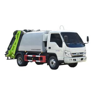 Foton รถอัดขยะ5 CBM, รถบรรทุกอัดขยะขนาดเล็กรถขยะ - Product Image 1