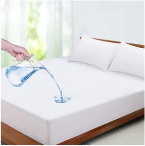 Protecteur <span class=keywords><strong>de</strong></span> matelas éponge imperméable, hypoallergénique, résistant à l'eau, vente en gros, fabriqué en chine, <span class=keywords><strong>amazon</strong></span> - Product Image 1