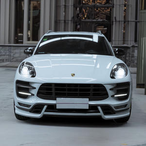 Kit de cuerpo de parachoques delantero Turbo de alta calidad <span class=keywords><strong>TKT</strong></span> para 14-21 para Porsche Macan ajuste perfecto en modelos antiguos y nuevos gran oferta labio delantero - Product Image 4
