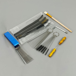 Outils de nettoyage pour aérographe, ensemble de 8 pièces, kit de brosses métalliques de 35 pièces pour l'entretien des pistolets à peinture - Product Image 3