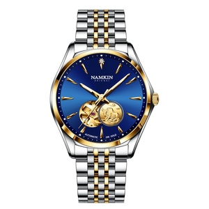 OEM Custom Logo Solid 316L Stainless Steel Hollow Out <b>Mechanical</b> <b>Watches</b> Classic Business Japan Automatic <b>Watch</b> - Product Image 2