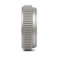 Écrou d'engrenage en aluminium CNC sur mesure, couronne d'engrenage droit pour machines industrielles et pièces de boîte de vitesses de robots