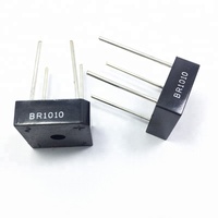 Écarteurs de pont électrique, BR1010 BR108 BR106 BR104 BR102 BR101 BR1005, Diode de pont