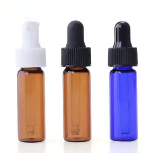 Empty 4ml cosmetic dropper bottle packaging supplier containers wholesale