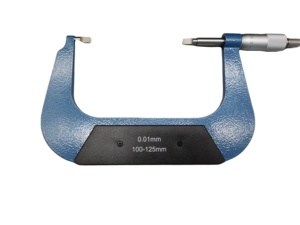 Hoogprecisie industriële buitenmicrometer met aangepast logo, 4-5 inch mes, voor het meten van smalle groeven - Product Image 2