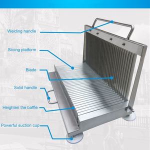 Trancheuse multifonctionnelle en acier pour fruits, jambon et viande <span class=keywords><strong>de</strong></span> cuisine Machine à découper les œufs Trancheuse à fromage en acier inoxydable pour la maison - Product Image 6