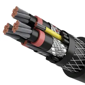 Cable de minería shd-gc 2kv 3x 2/0 3x 1/0 3x 4/0awg con estándar UL1650