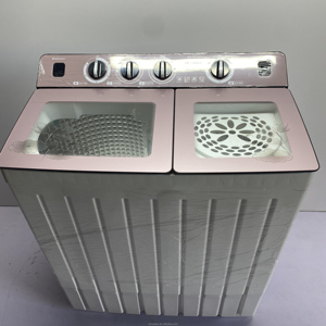 Laveuse semi-automatique domestique à double tambour de 11/15/18 kg, grande capacité, pour laver et sécher de grands volumes de vêtements - Product Image 3