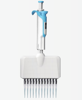 Qualité laboratoire, entièrement autoclavable, 12 canaux réglables, 0,5-10 µl, 5-50 µl, 10-100 µl, 50-300 µl